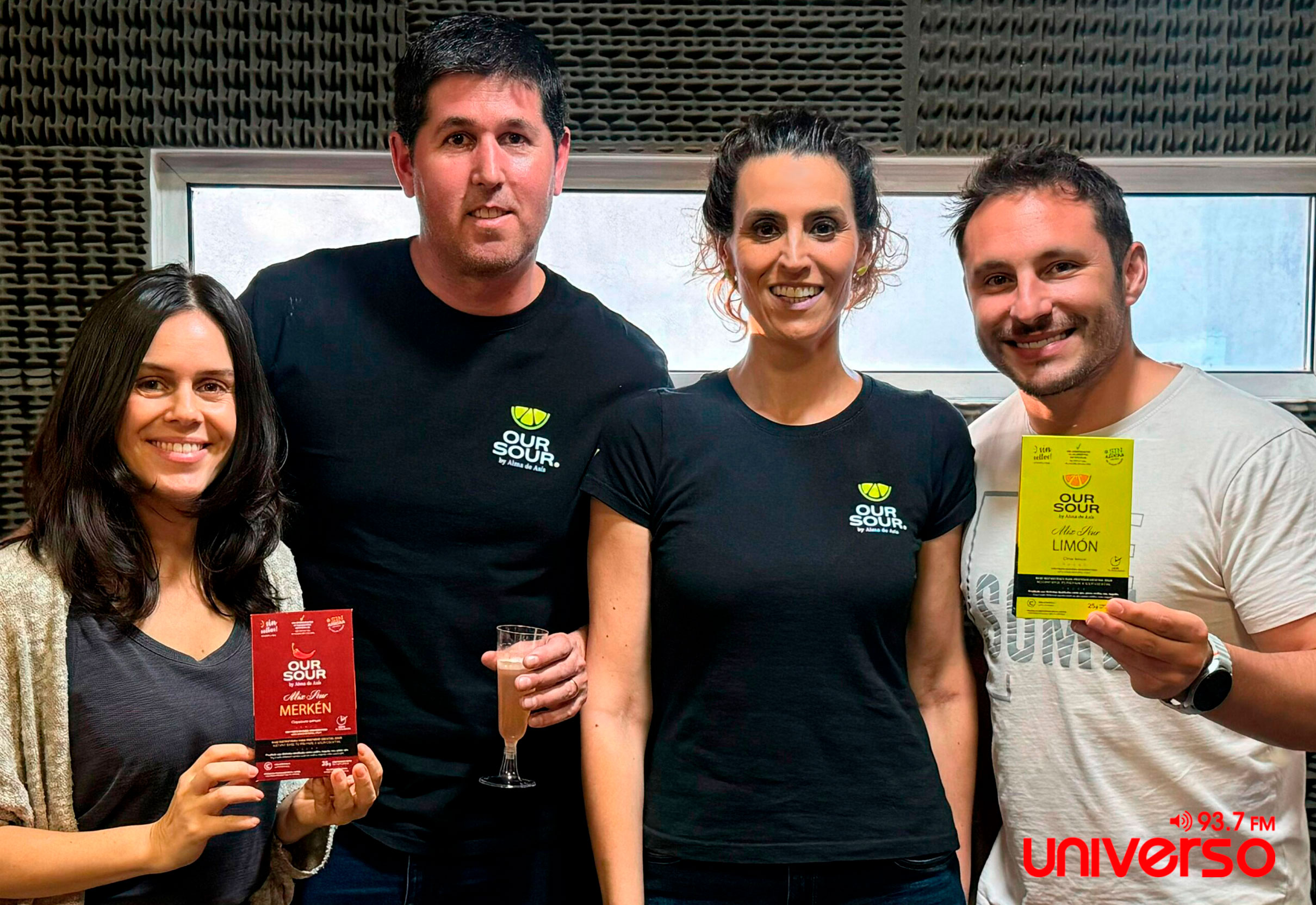 entrevista a our sour en la hora del taco de radio universo