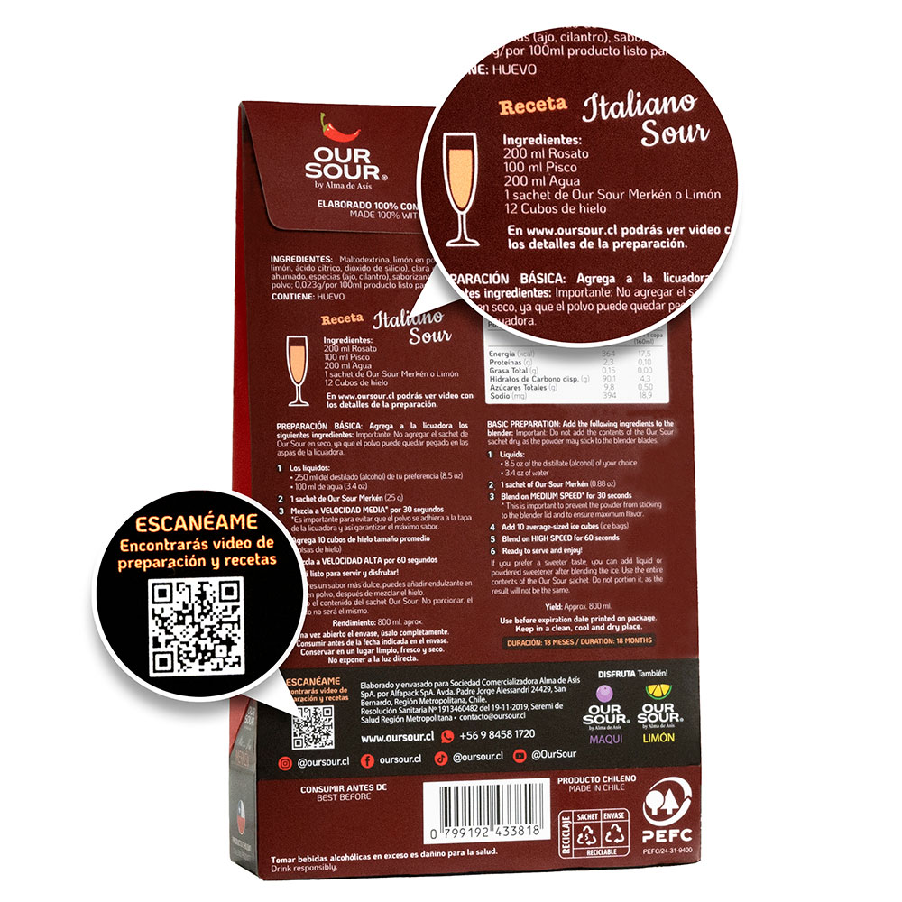 Pack New Sunset Duo Our Sour Merkén - Imagen 3
